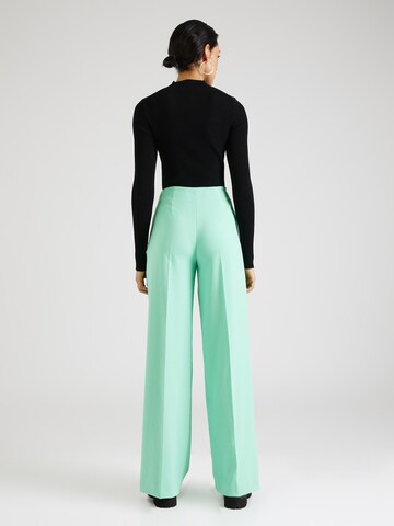 DRYKORN Wide leg Pleated Pants 'Before' in Green