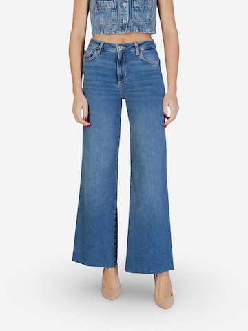 Liu Jo Boot cut Jeans 'B.UP FLARE H.W. UA6234 D0310' in Blue: front