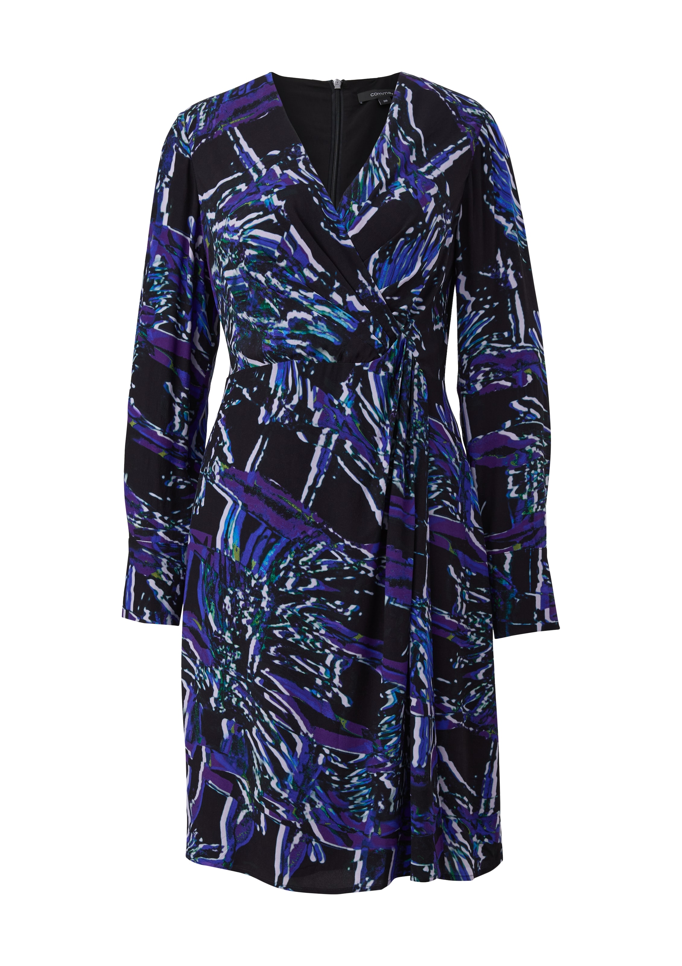 COMMA Dress in Black: front