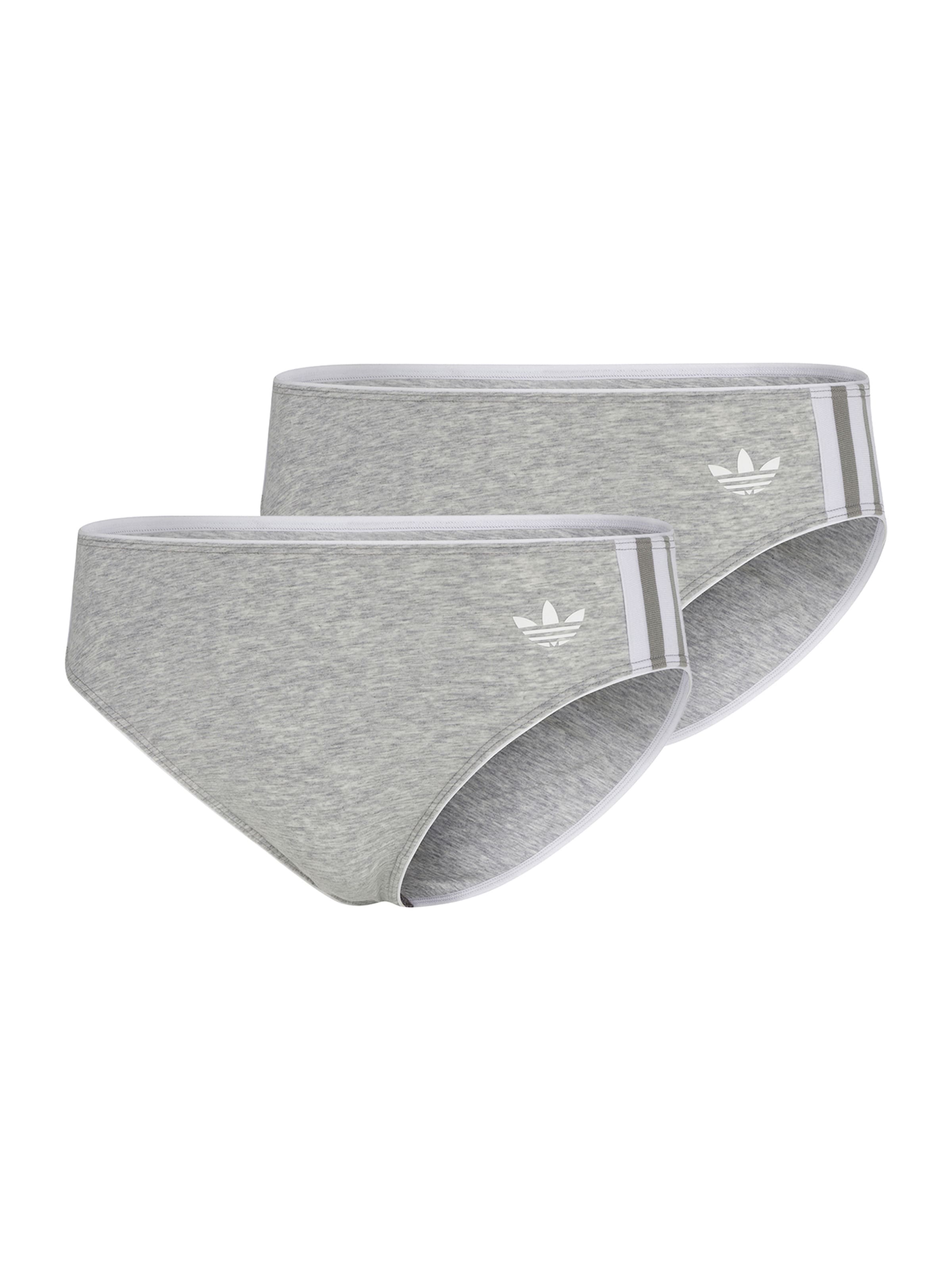Slip ' Adicolor Comfort Flex ' ADIDAS ORIGINALS en gris : devant