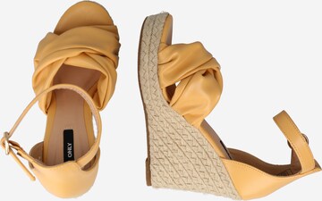 ONLY - Sandalias 'AMELIA' en amarillo