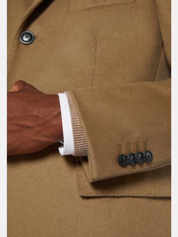 Boggi Milano Winter Coat 'Cappotto Misto' in Brown