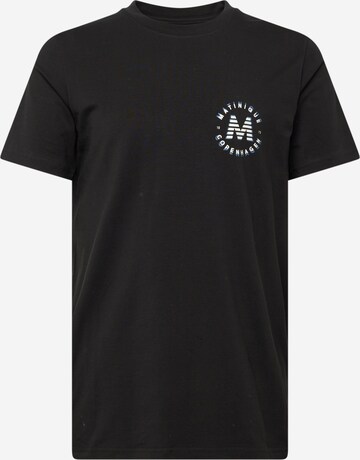 Matinique Koszulka 'Jeramy' w kolorze czarny: przód