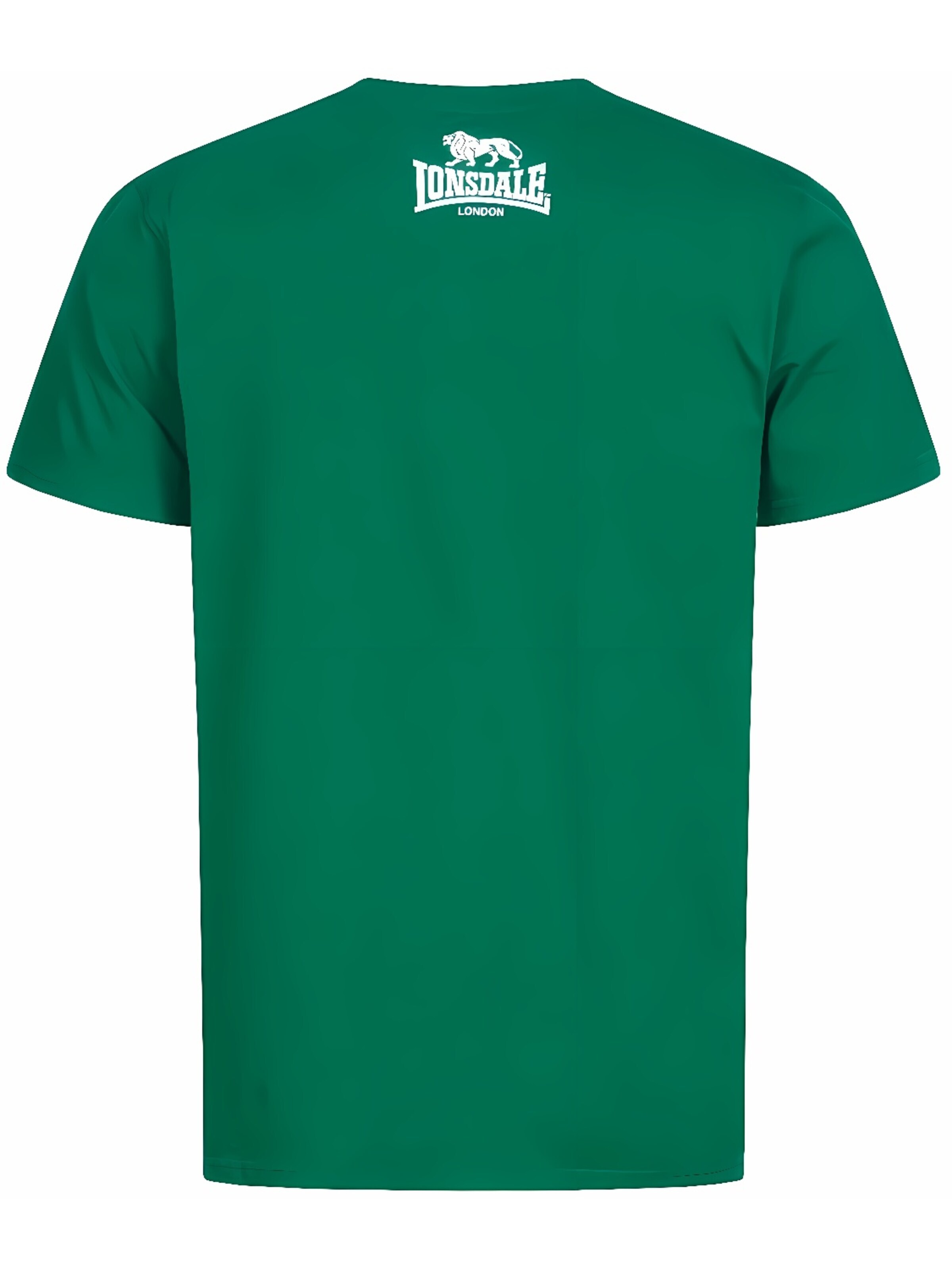 LONSDALE Shirt 'Logo' in Green