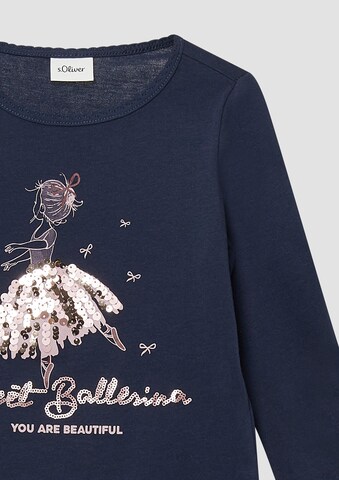 s.Oliver Shirt in Blauw