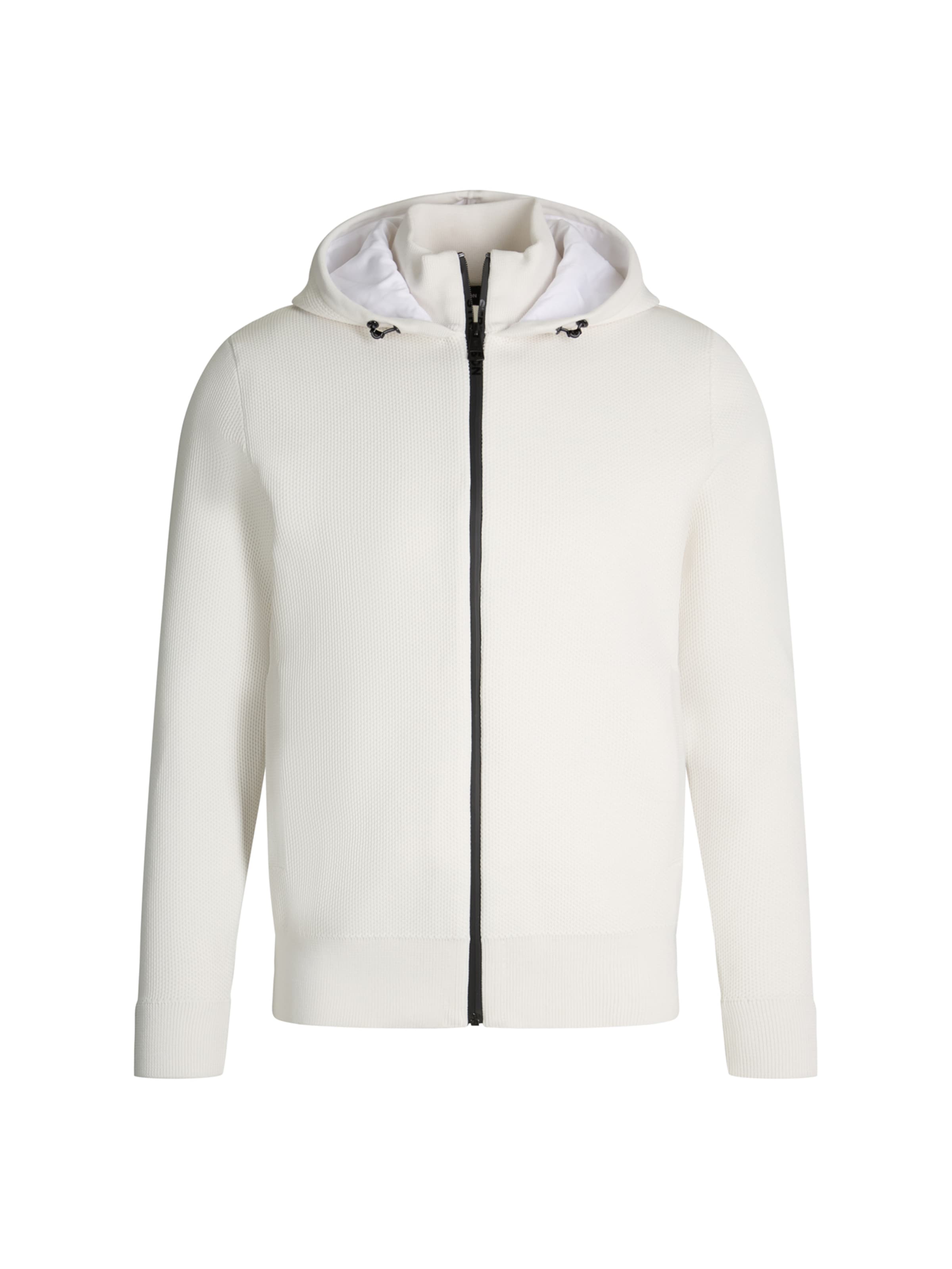 STRELLSON Sweat jacket 'Victor' in White: front