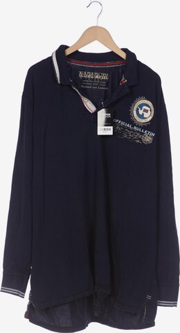 NAPAPIJRI Shirt in 4XL in Blue: front