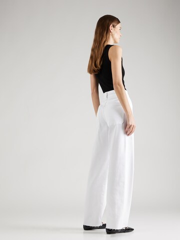 ONLY Wide leg Trousers 'ALARA' in White