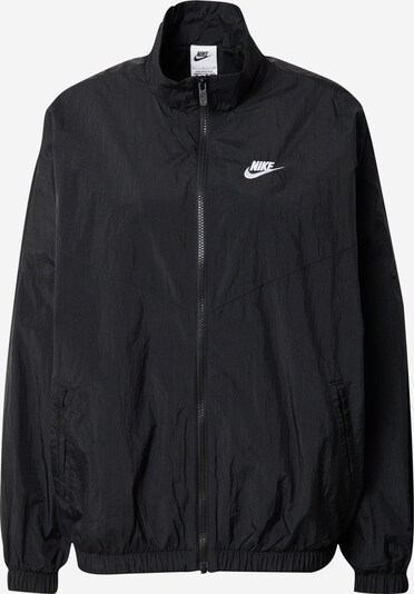 Nike Sportswear Преходно яке в черно / бяло, Преглед на продукта