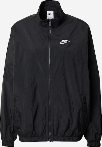 Veste mi-saison Nike Sportswear en noir : devant