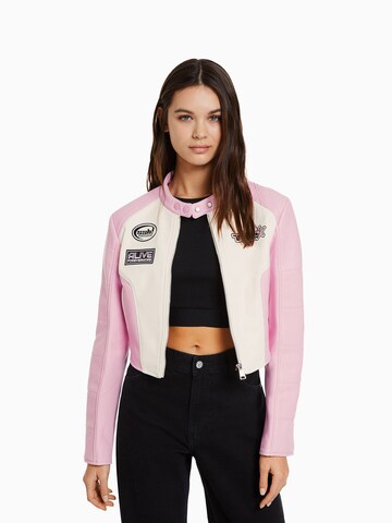 Bershka Jacke in Pink: Vorderseite
