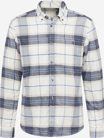 s.Oliver Regular fit Button Up Shirt in White: front