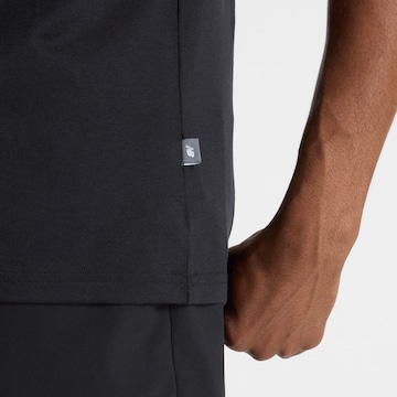 new balance Functioneel shirt 'Heathertech' in Zwart