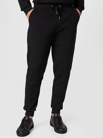 Effilé Pantalon 'Stelios' JOOP! en noir : devant