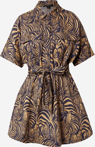 Robe-chemise Banana Republic en bleu : devant