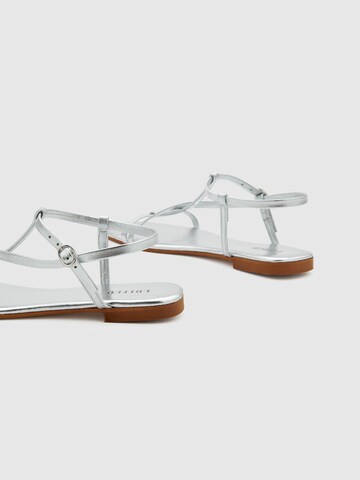 EDITED Sandaler med rem 'Toyah' i sølv
