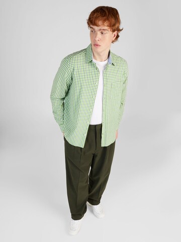 s.Oliver - Regular Fit Camisa em verde