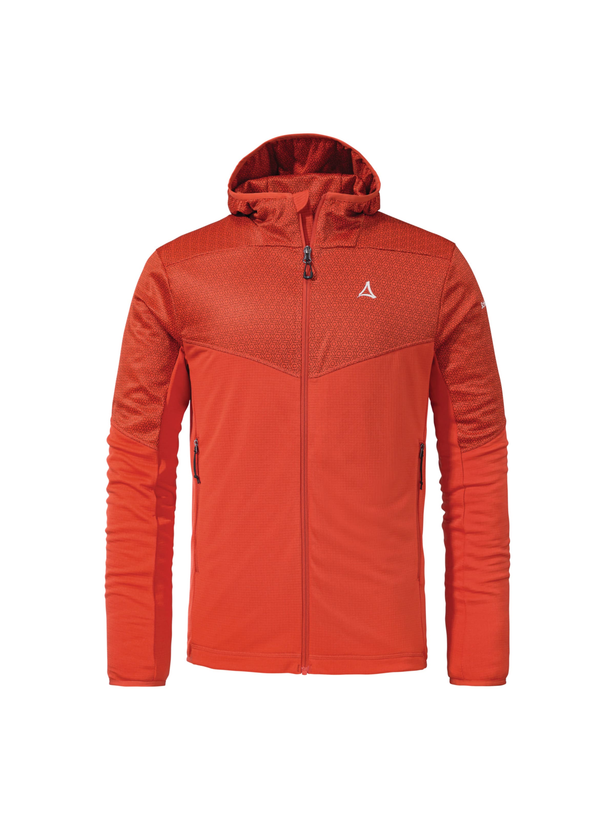 Veste en polaire fonctionnelle ' Svardalen' Schöffel en orange : devant