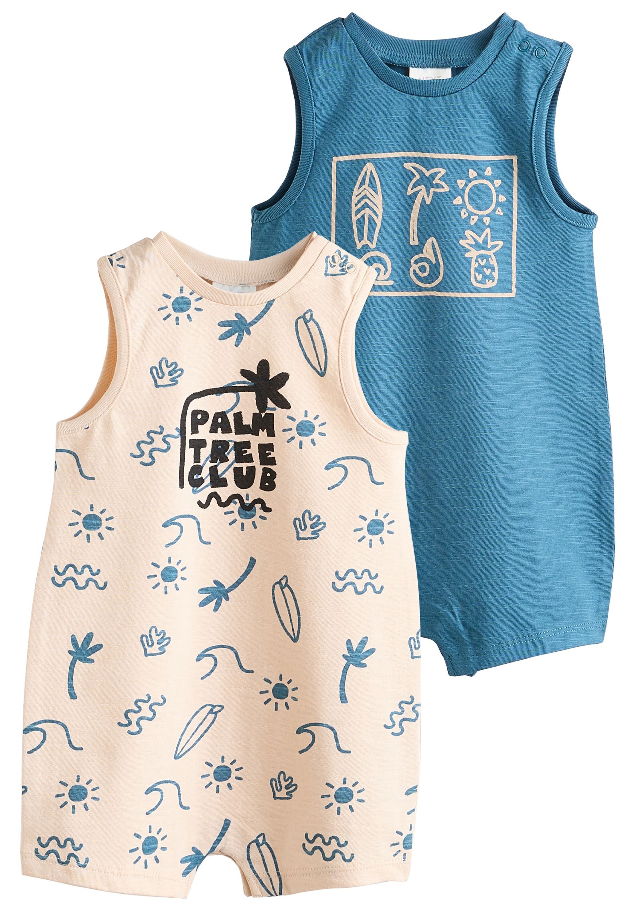 Barboteuse / body Next en beige : devant