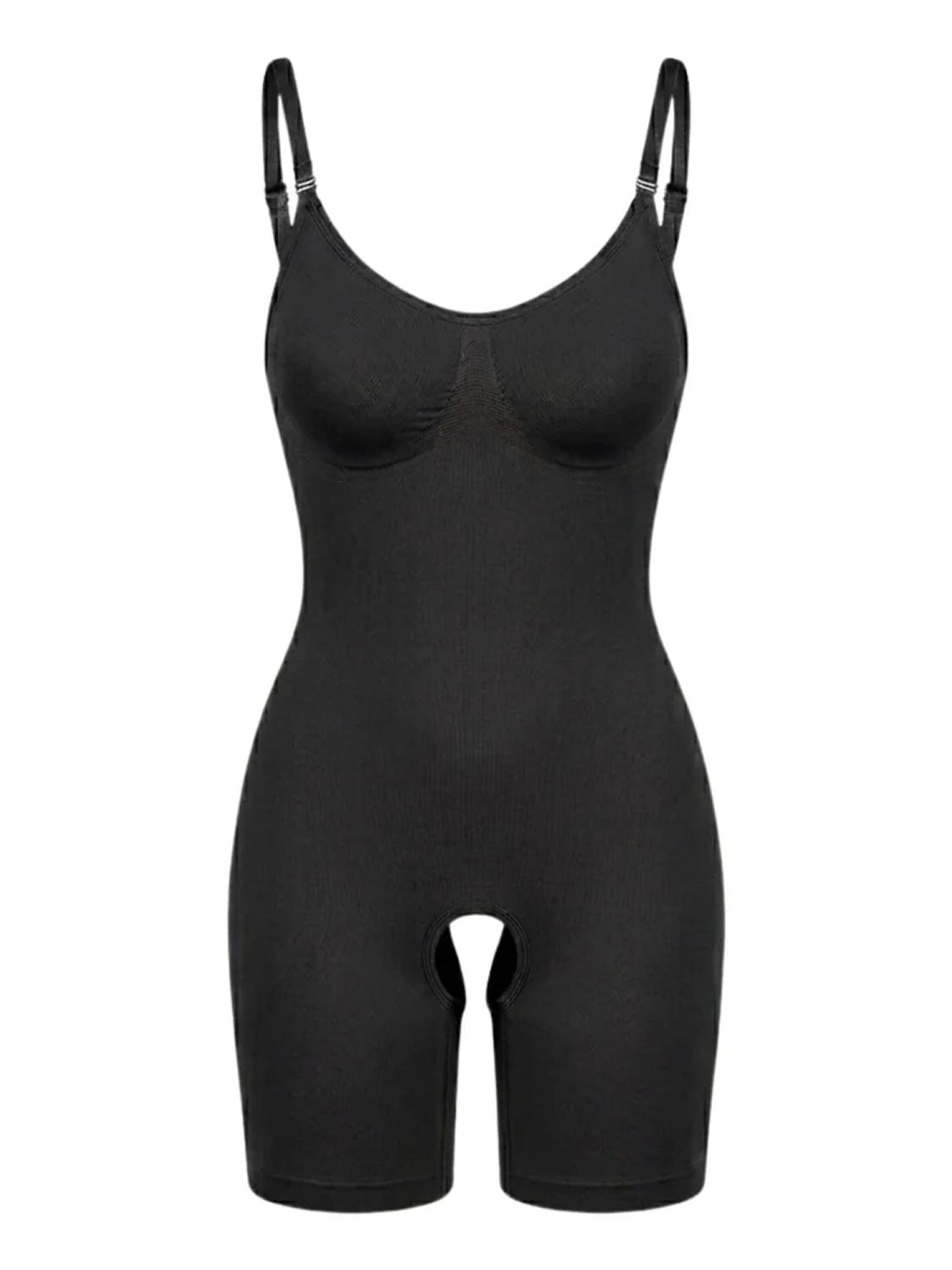 Body modelant 'Body met pijpjes' Shapetape en noir : devant