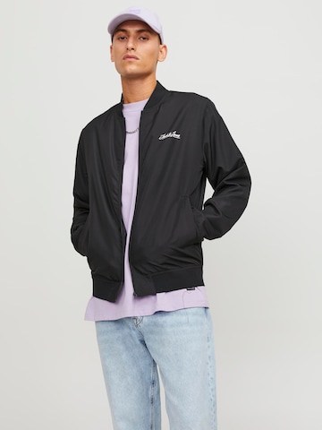 JACK & JONES Between-Season Jacket 'Oliver' in Black: front