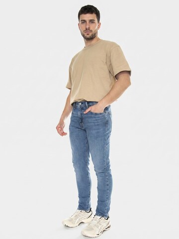 Baggy Jeans '512 Slim Taper Come Draw With Me Adv Med Indigo Worn In' di LEVI'S ® in blu
