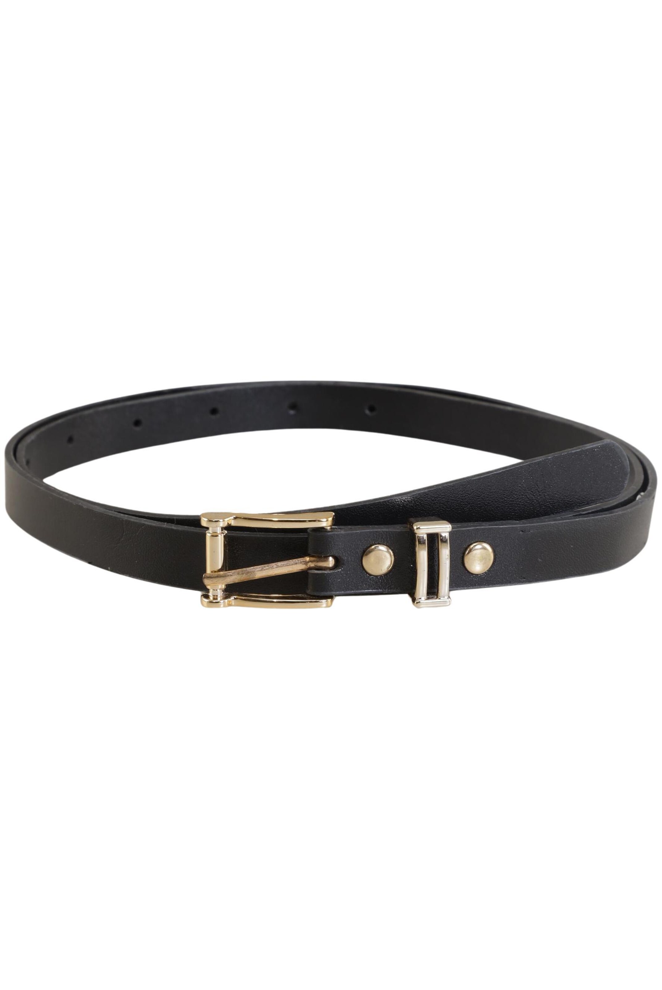 Marie Lund Gürtel One Size in Schwarz: Vorderseite