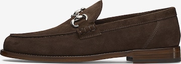 LOTTUSSE Classic Flats 'Daytona' in Brown: front