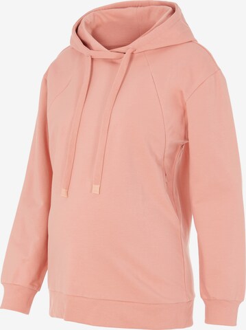 MAMALICIOUS Sweatshirt 'Milla' in Pink: front