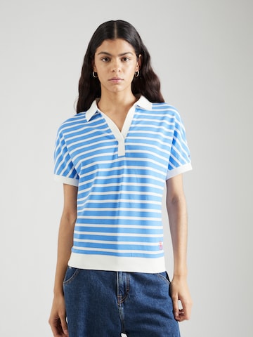 TOMMY HILFIGER Poloshirt in Blau: predná strana