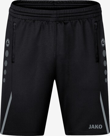 JAKO Regular Workout Pants in Black: front