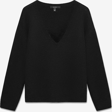 Vero Moda Tall Svetr 'VMBERRY' – černá: přední strana