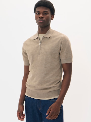 T-Shirt Matinique en beige : devant