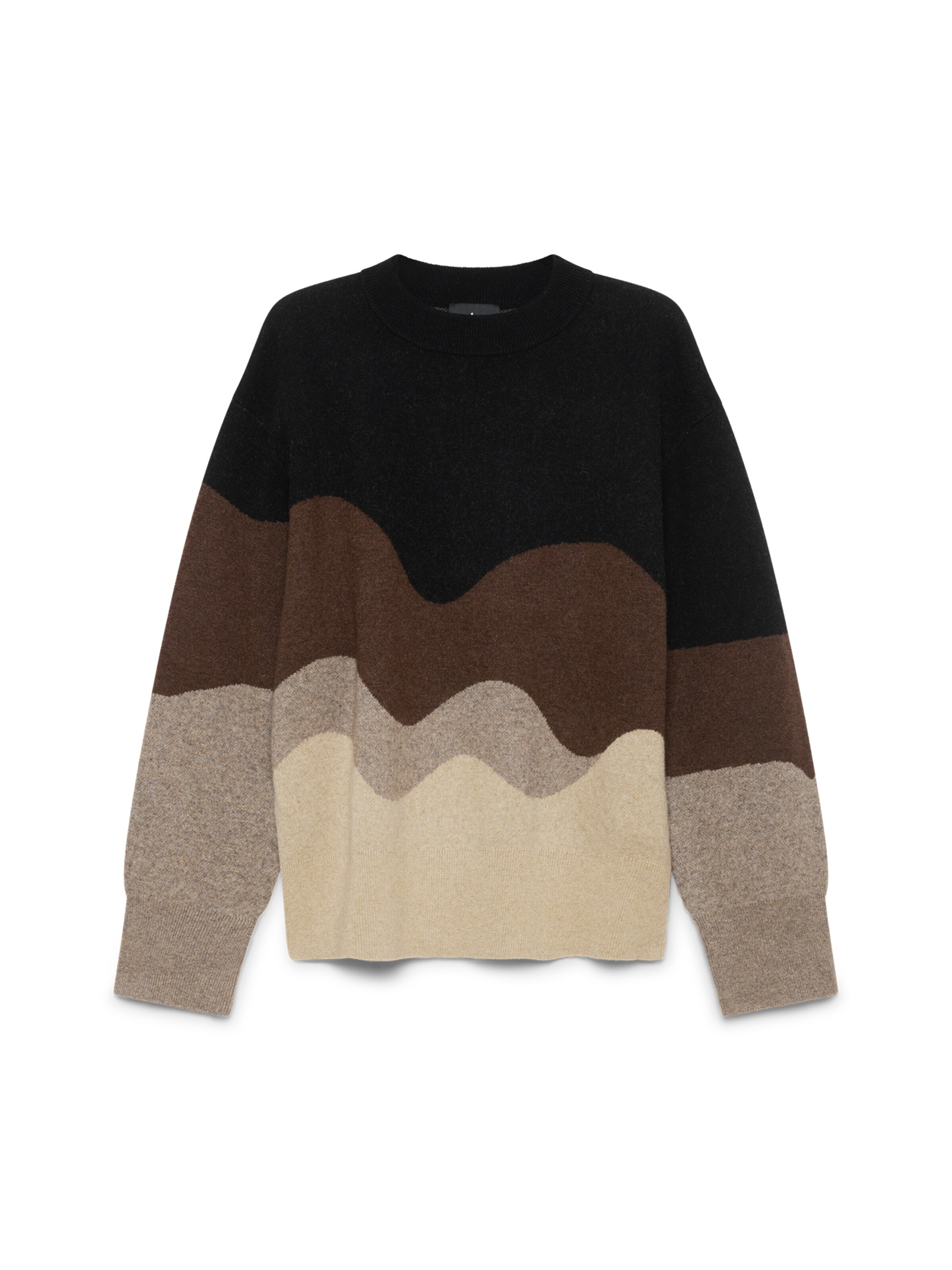 Yahmo Oversized Sweater 'Lani' in Beige: front