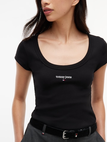 Tommy Jeans Μπλουζάκι σε μαύρο