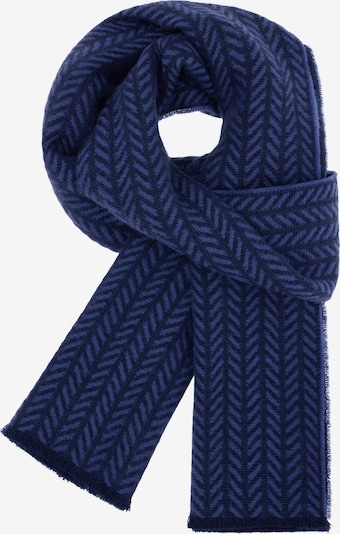 Šalikas iš Boggi Milano, spalva – mėlyna / tamsiai mėlyna, Prekių apžvalga