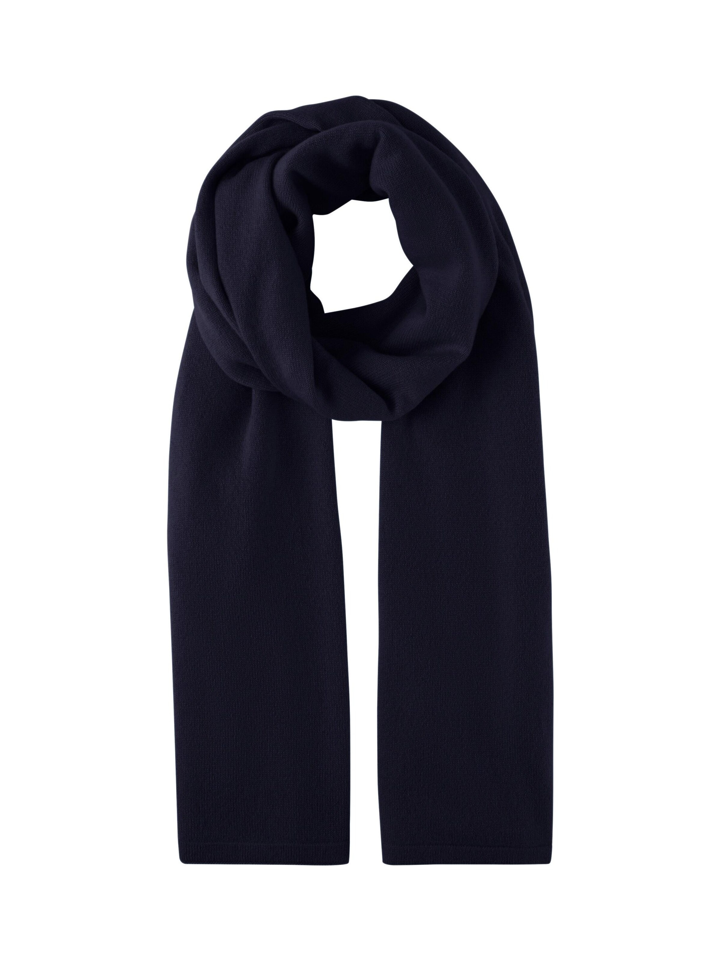 FALKE Scarf 'Pure Cashmere' in Blue: front