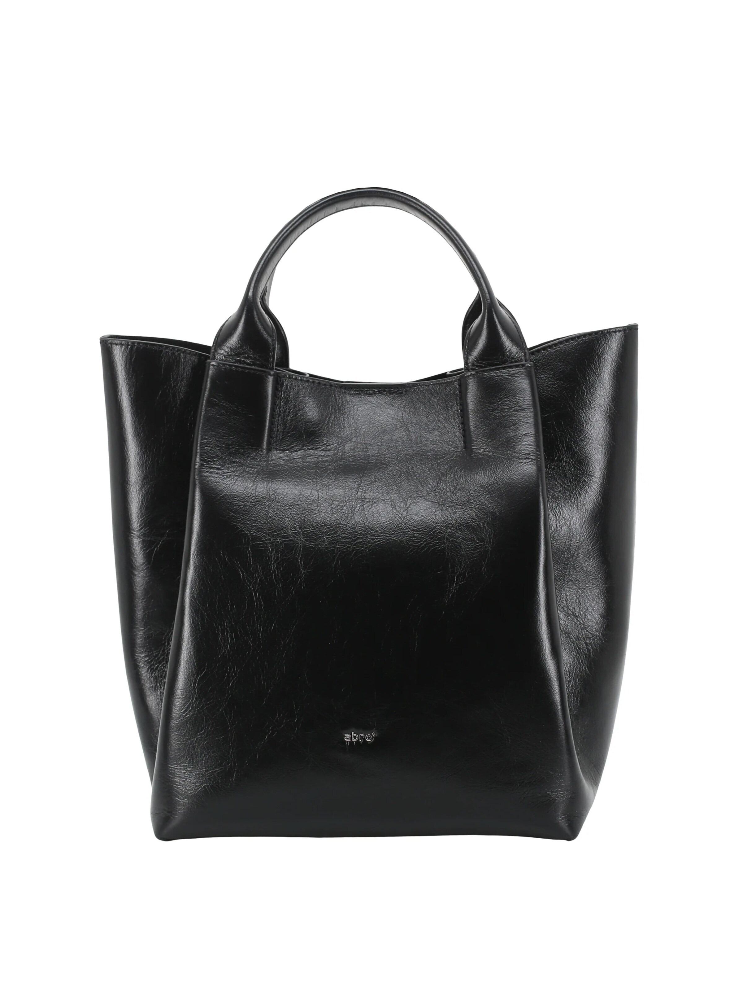 ABRO Shopper 'ESSENTIAL'‌‌‌‌‌‌‌‌‌ in Schwarz: Vorderseite
