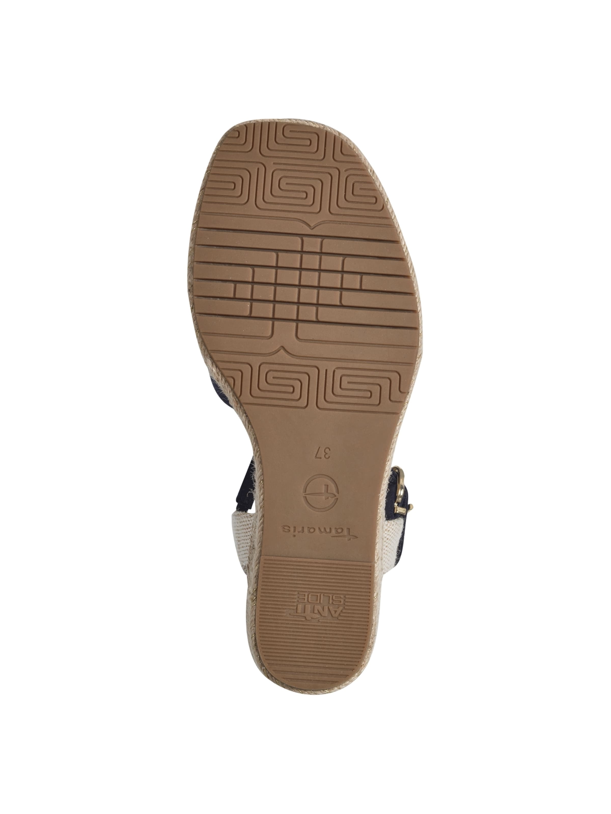 Sandales à lanières Tamaris en bleu