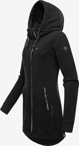 Ragwear Fleecejacke 'Letti' in Schwarz