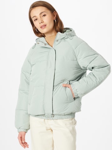 ABOUT YOU Between-Season Jacket 'Claude' in Green: front