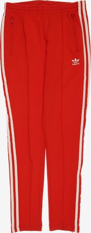 ADIDAS ORIGINALS Stoffhose XS in Rot: predná strana