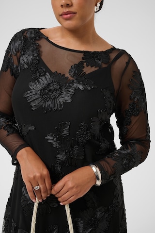 Robe 'Juliana' KAFFE CURVE en noir