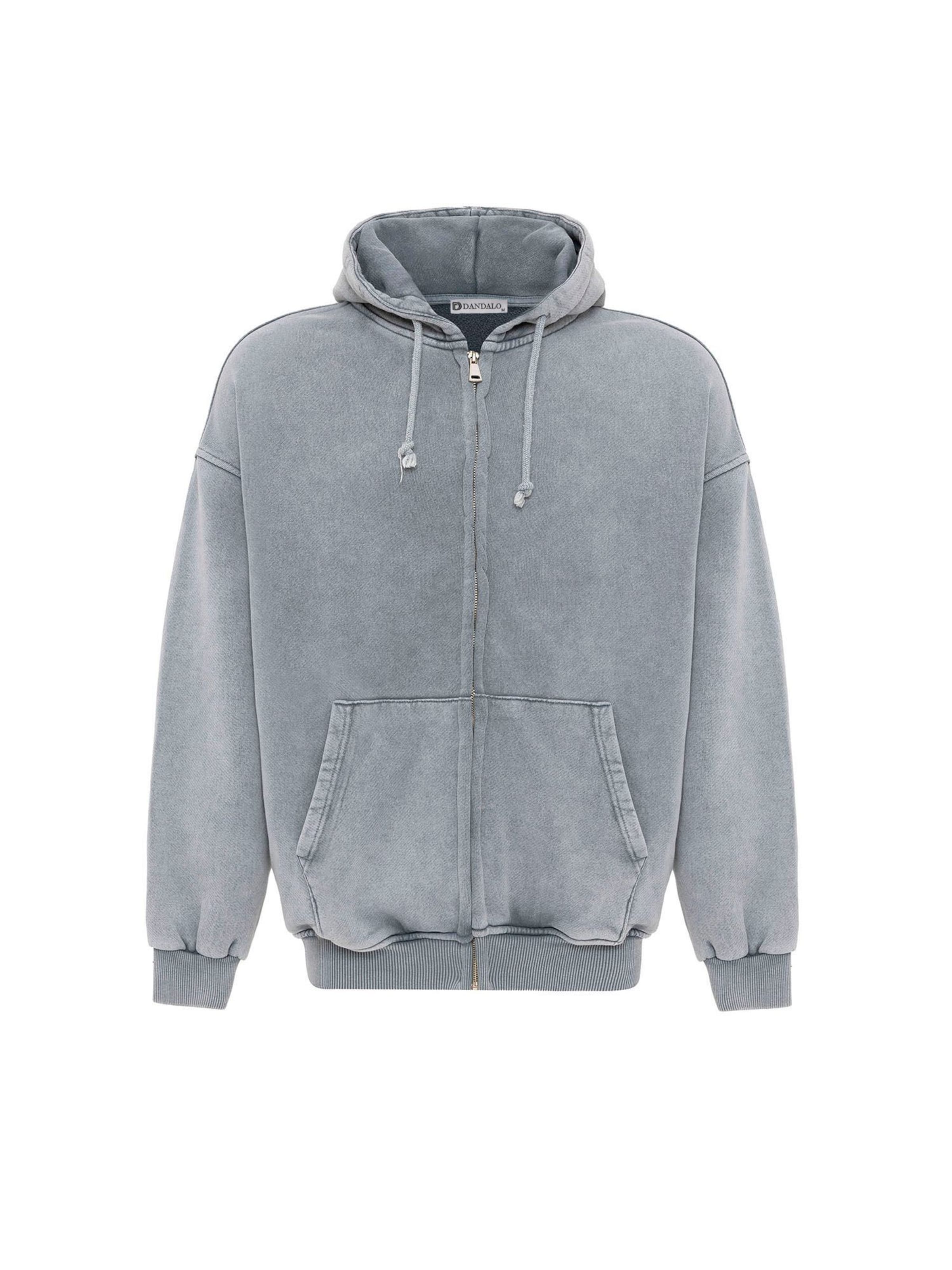 Dandalo Ζακέτα φούτερ σε γκρι: μπροστά