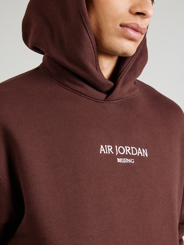 Bluză de molton 'AIR' de la Jordan pe maro