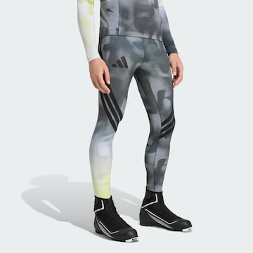 ADIDAS TERREX Skinny Sportbroek 'Xperior Pro' in Grijs: voorkant