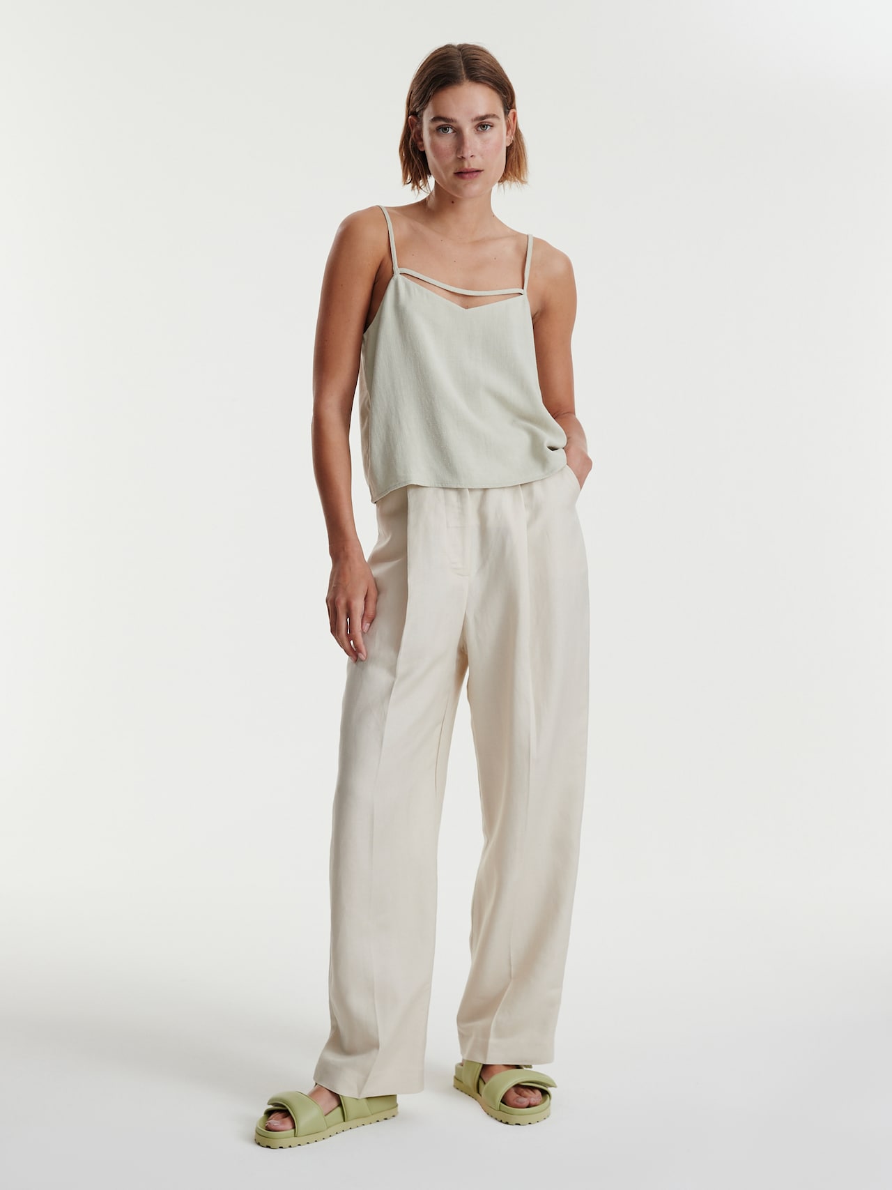 EDITED Produkte Top 'NIKKI' grün