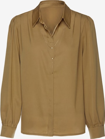 usha BLACK LABEL - Blusa en beige: frente