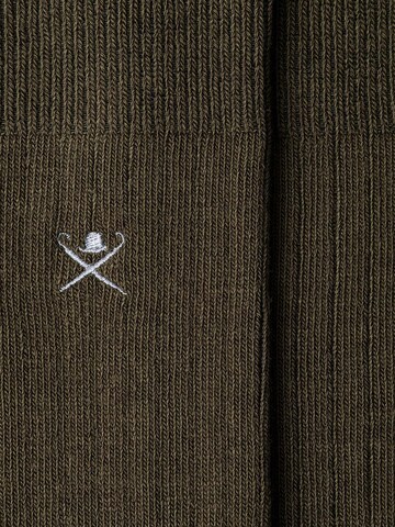 Chaussettes ' THICK COTTON  ' Hackett London en marron