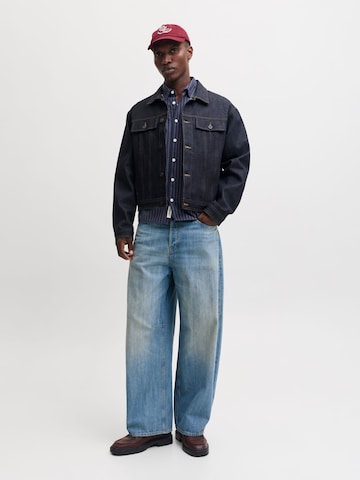 Fit confort Chemise business 'JORFrederiksberg' JACK & JONES en bleu